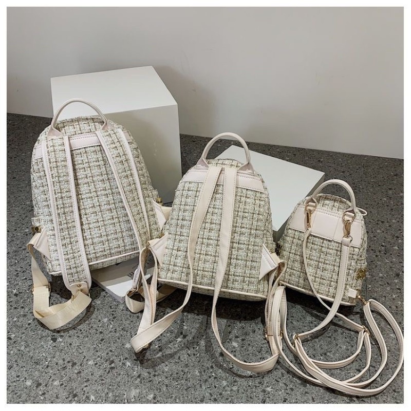 BALO DA MINI THỜI TRANG NỮ BALO DA VẰN GIÁ RẺ CÁ SẤU HỌA TIẾT HÀN QUỐC CÁ TÍNH BLN48H157