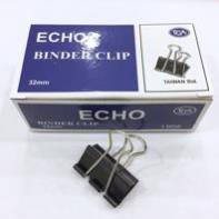 Kẹp tài liệu đen 1 hộp , Kẹp bướm 15mm 19mm 25mm 32mm 41mm 51mm