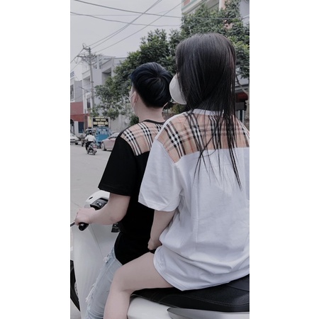 Áo phông túi kẻ vai kẻ LN12