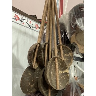 Chén bát gáo dừa, muỗng gỗ dừa ( thanh lý )