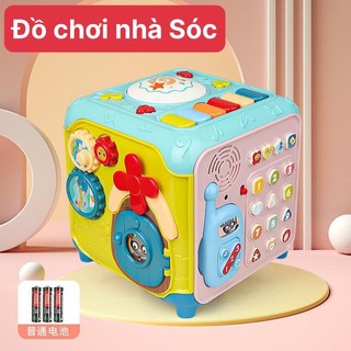 Hộp âm nhạc 6 mặt cao cấp cho bé