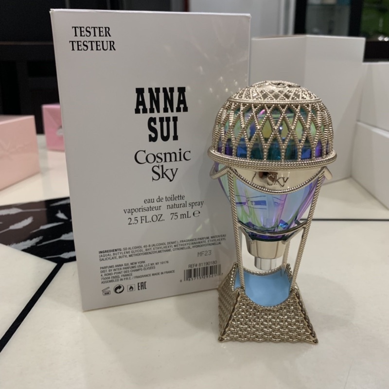 Nước hoa Tester Anna Sui Cosmic Sky EDT 75ml (hộp như hình)