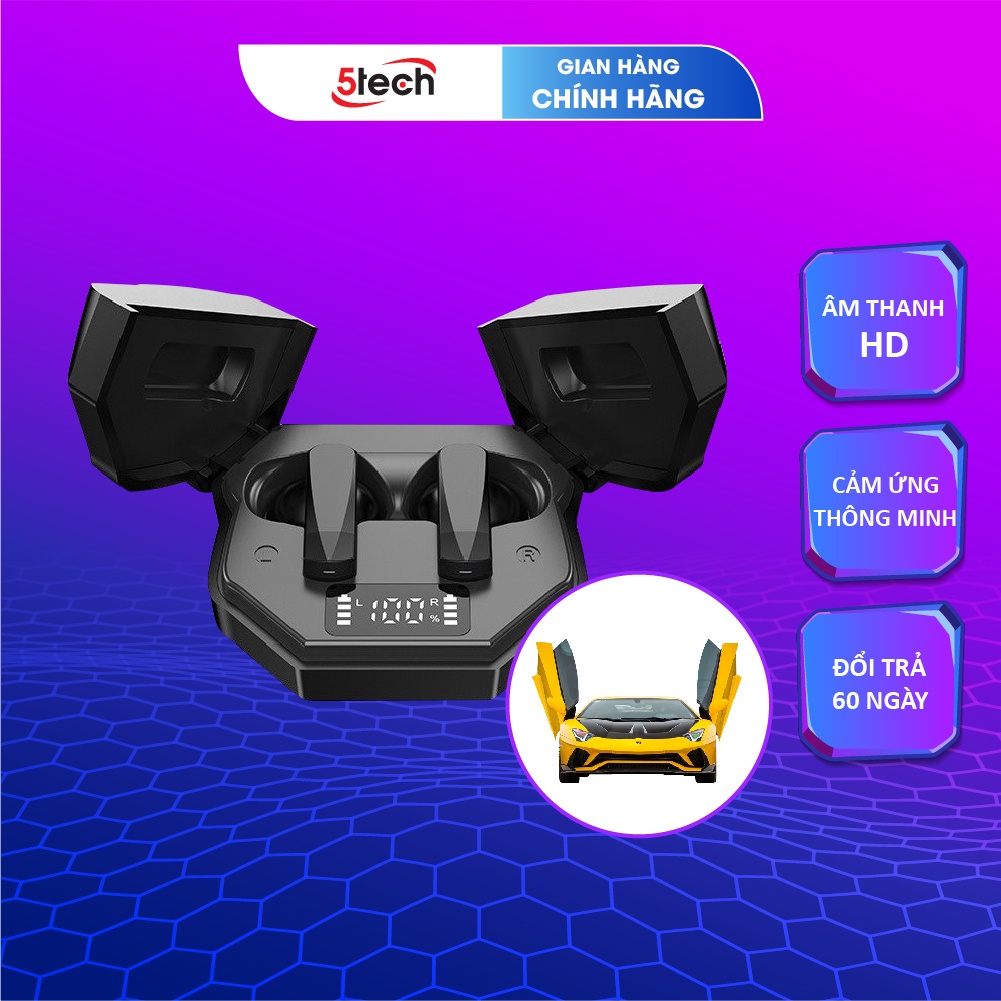 Tai nghe bluetooth chính hãng 5TECH âm thanh HD