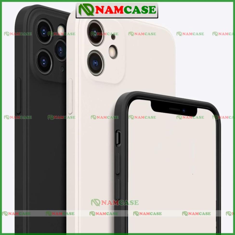 Ốp lưng điện thoại iPhone gấu brown cạnh viền vuông silicon dẻo bảo vệ camera ip 6/6s/7/8/X/XS/11/12/13/14 Pro Plus Max