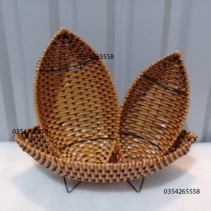 Khay nhựa hình thuyền-trang trí đồ ăn