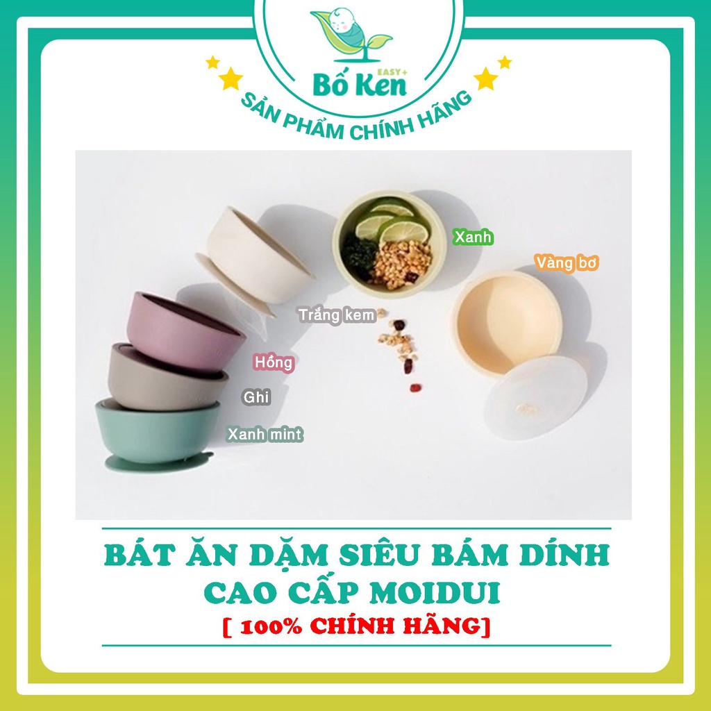 Shop Bố Ken Bát Ăn Dặm Silicon Cao Cấp Siêu Bám Dính [Chính hãng Modui]
