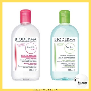 Nước tẩy trang bioderma sensibio h2o 500ml