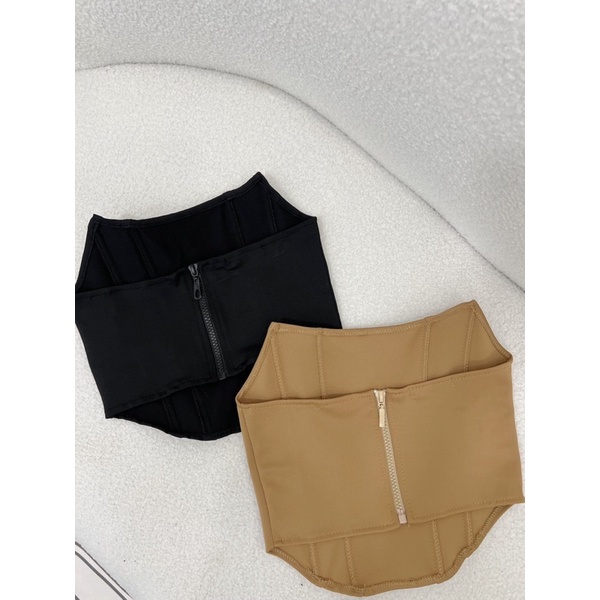 Áo Corset Croptop Cúp Tai Mèo Siêu Xịn - Sang