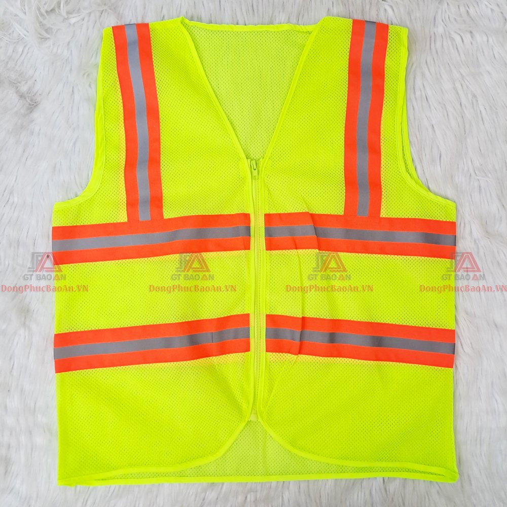 Áo Lưới Phản Quang 3M Nhiều Màu - Áo Lưới Gile Chuyên Sử Dụng Cho Công Nhân, Kỹ Sư, Dân Đi Phượt Các Loại