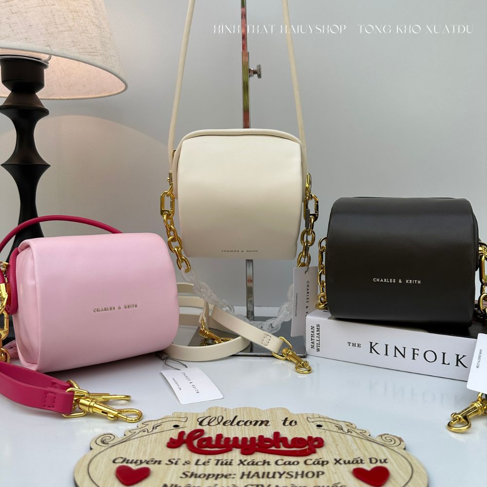 TÚI ĐEO CHÉO NỮ DÁNG HỘP CK2-80271031 Size:13cm*13cm