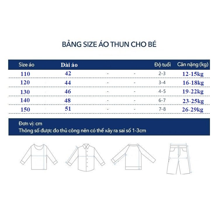 Áo thun ba lỗ bé trai sét 3 áo thun sát nách cho trẻ em 2 đến 8 tuổi Bigkids