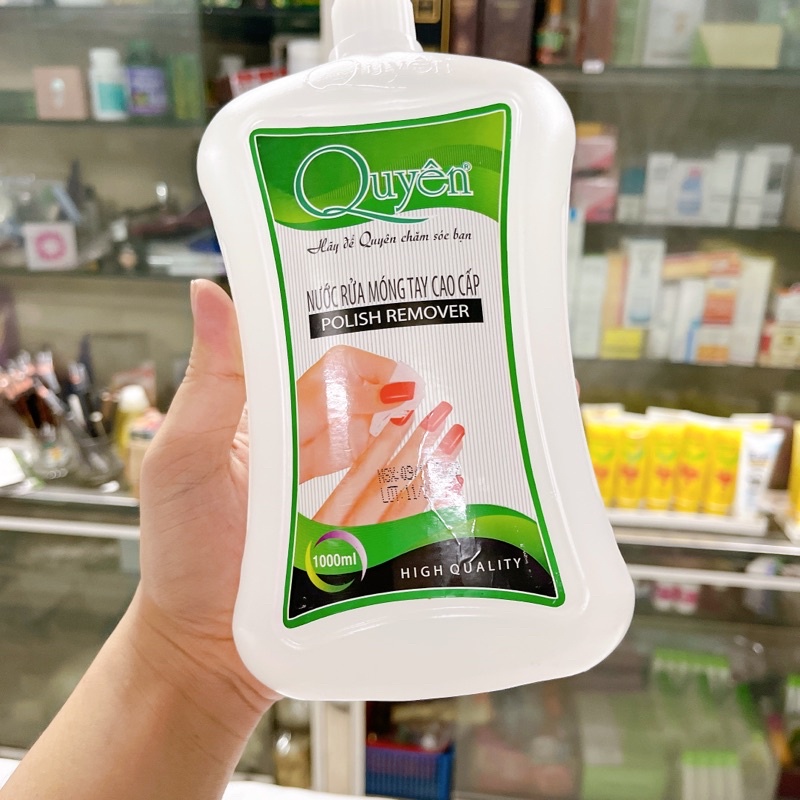 Nước rửa móng  Quyên cao cấp 1L/0.5L