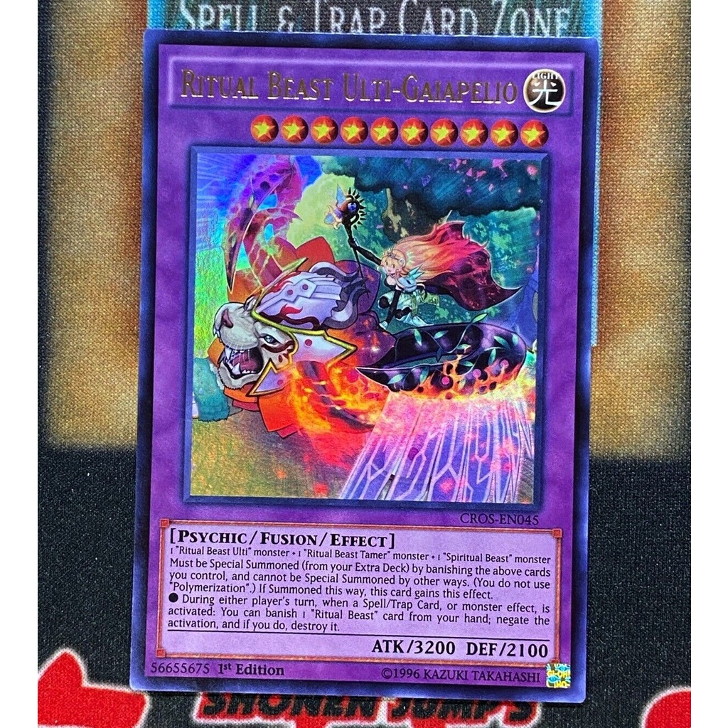 Bài Yugioh - Ritual Beast Ulti Gaiapelio
