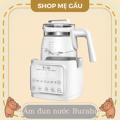 [BẢO HÀNH CHÍNH HÃNG] Ấm đun nước 3 trong 1 BURABI