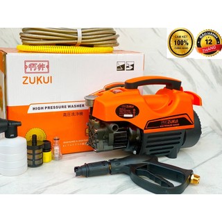 máy rửa xe zukui z30 2400w thế hệ 2024 siêu mạnh mẽ tặng bình xịt bọt tuyết