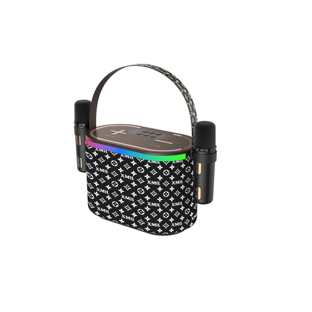 Loa Karaoke Bluetooth A95 Kèm 2 Micro Không Dây, Âm Thanh Siêu Hay, Thiết Kế Sang Trọng Nhỏ Gọn Tiện Lợi- TechzoneStore | BigBuy360 - bigbuy360.vn