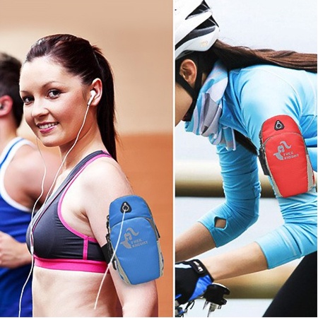 Túi vải đeo bắp tay chống nước đựng điện thoại tập thể thao tập gym