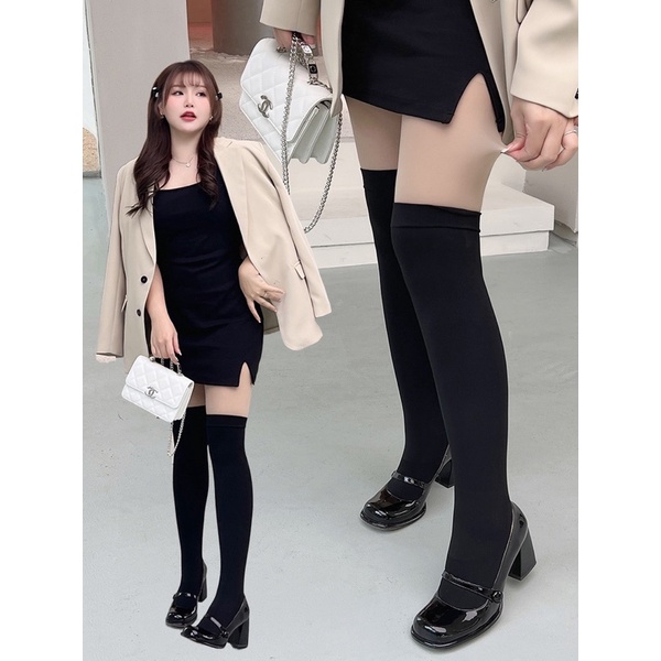 Vớ quần dày 2 màu big size 2XL 60-90kg (quần tất)