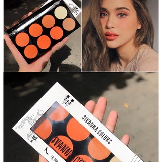 Phấn má hồng 8 ô Sivanna Colors Ultra Blush Palette