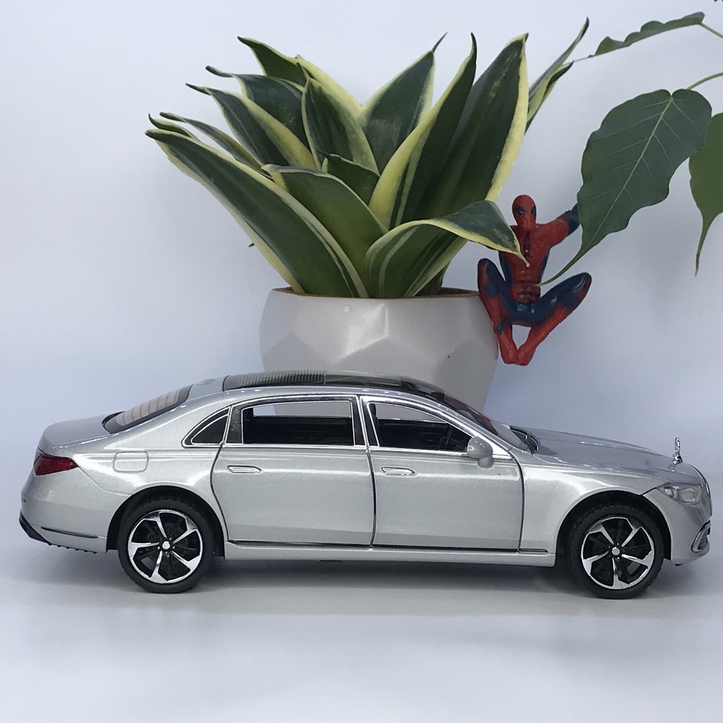 Mô hình xe kim loại Mercedes S400L tỷ lệ 1:24 chiếc sedan hạng sang