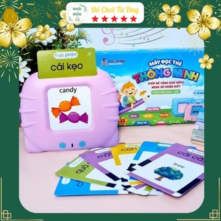 Máy đọc từ vựng song ngữ việt - anh đồ chơi thông minh thẻ flashcard tiếng anh tiếng việt