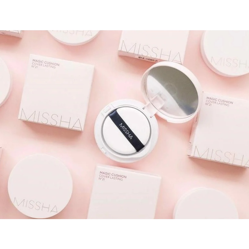 Phấn Nước Missha Magic Cushion Cover Lasting SPF50+ PA+++ 15g