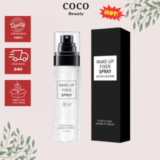 [HÀNG CHUẨN] Xịt Khoáng Nhũ Make Up Fixer Spray - Trang Điểm Dưỡng Ẩm Kiểm Soát Dầu Lâu Trôi Tiện Dụng (100ml)