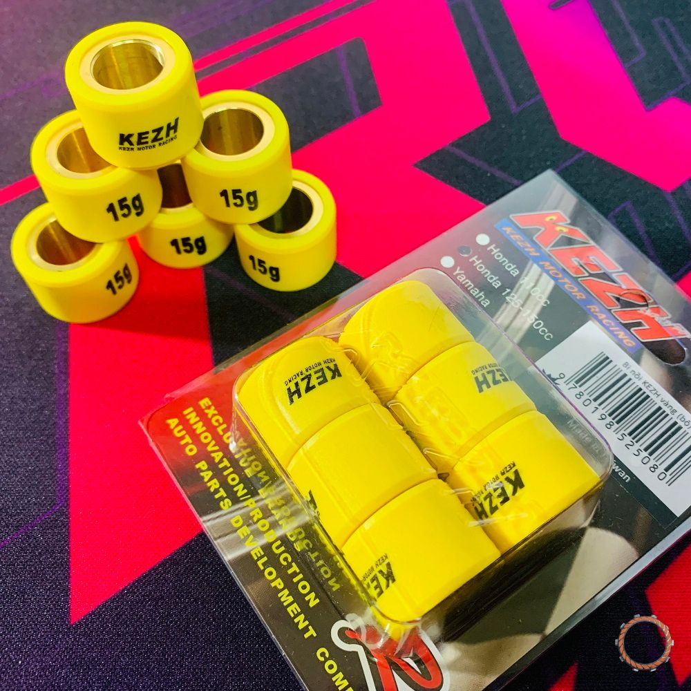 Bi nồi KEZH xe ga VARIO 150cc / 125cc / CLICK / AB 125/150 / 11g / 12g /13g / 14g / 15gam lỗi đồng