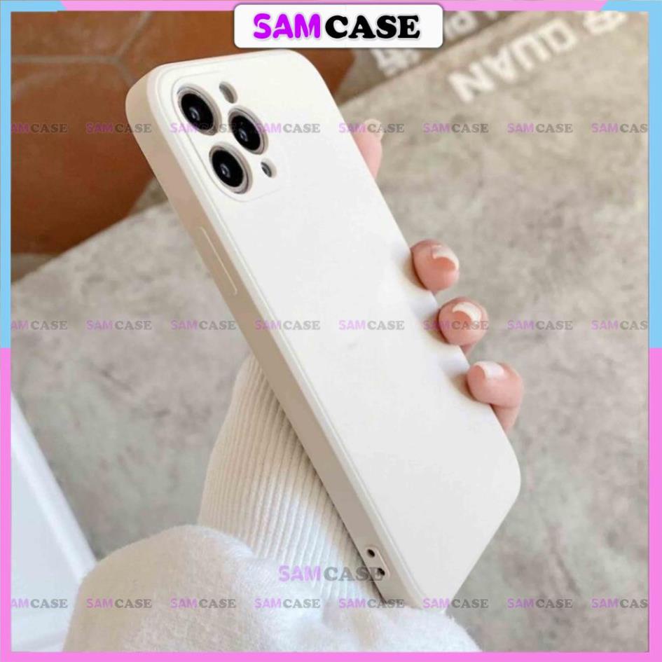 Ốp lưng điện thoại iPhone cạnh viền vuông silicon dẻo bảo vệ camera hình Nike ip 6/6s/7/8/X/XS/11/12/13/14 Pro Plus Max