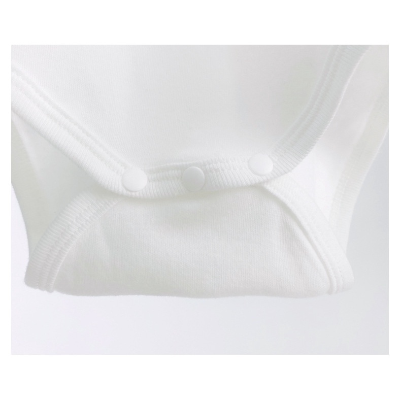 Body Trắng Polo Ngắn Tay Bé Trai 3-12 Tháng -Hàng cao cấp