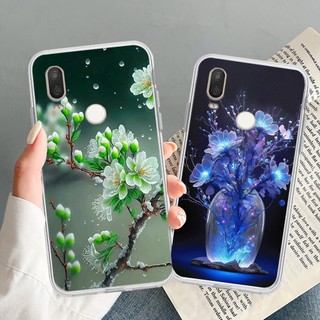 Ốp lưng vsmart Active 1 / vsmart Active 1 Plus / vsmart Active 1+ in nhám hình hoa cỏ