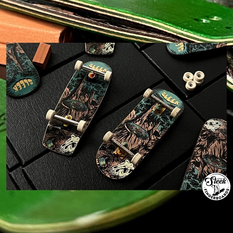Ván Trượt Ngón Tay Pro Chính Hãng Sleek Fingerboards Việt Nam Kèm Foam Mới.