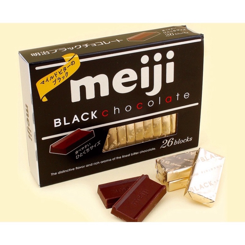 Socola Nguyên chất, Socola sữa Meiji Nhật Bản 120g