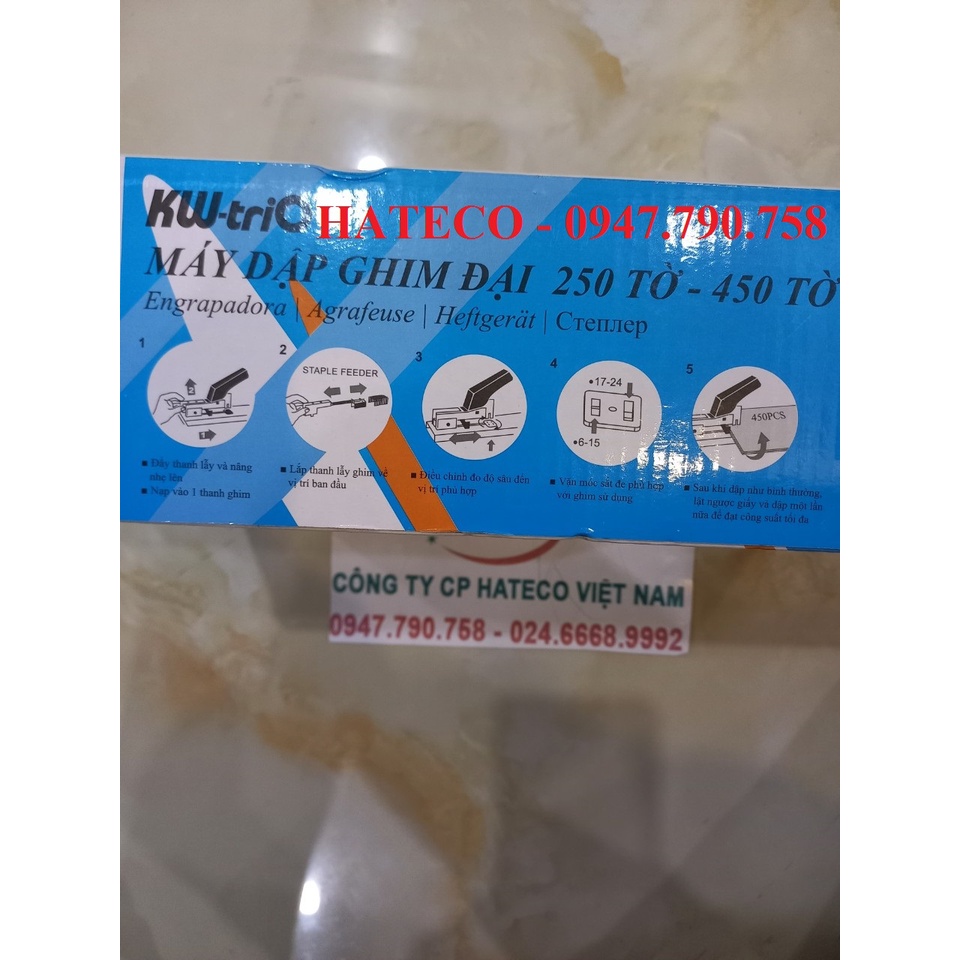 DẬP GHIM ĐẠI 250 TỜ - 450 TỜ Kw-Trio 050LY HÀNG CHÍNH HÃNG