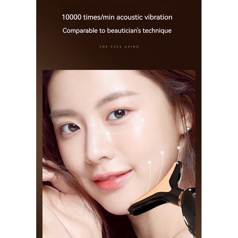 Máy Mát Xa Nâng Và Làm Săn Chắc Da Mặt Đa Chiều HIH và Oshufe