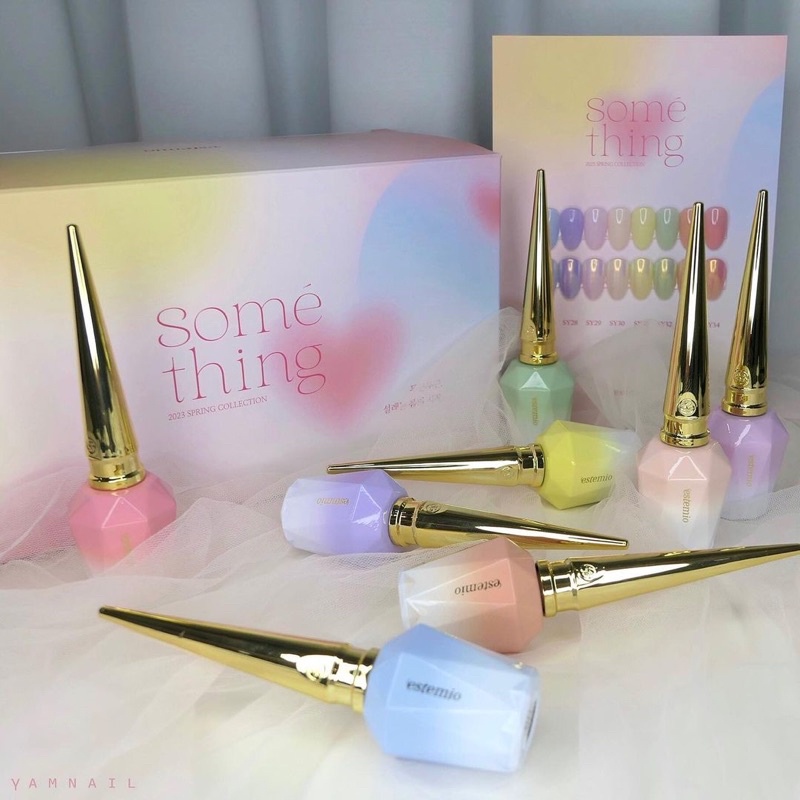 Estemio nail - Tách lẻ set sơn gel Hàn Some Thing 1 chai (SY27 ~ SY34)