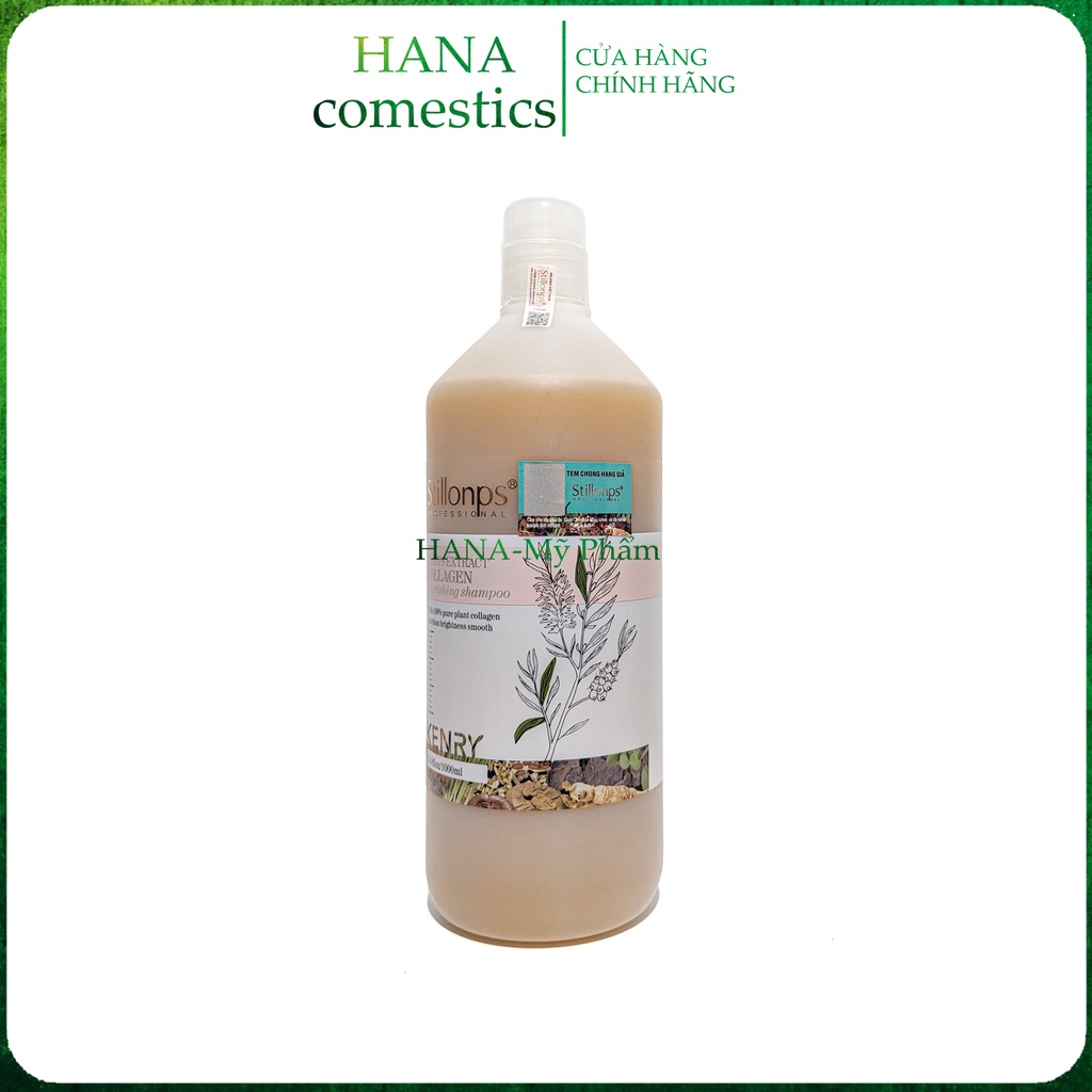 Dầu Gội Dưỡng Sinh STILLONPS KENRY 1000ML Hương Thảo Mộc, Đả Thông Kinh Lạc