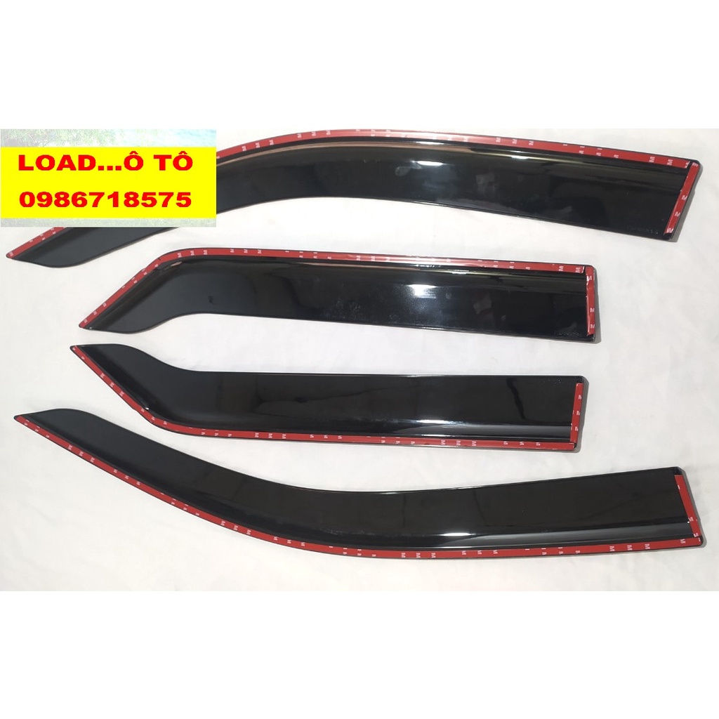 Vè Che Mưa Xe Toyota Fortuner 2023-2017 Và Đời 2006-2016 Cũ Mẫu Chỉ Inox Cao Cấp, Có Sẵn Keo Dán 3M