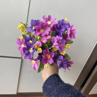 Hoa Giả Hoa Lụa - BÓ HOA CÚC DAISY