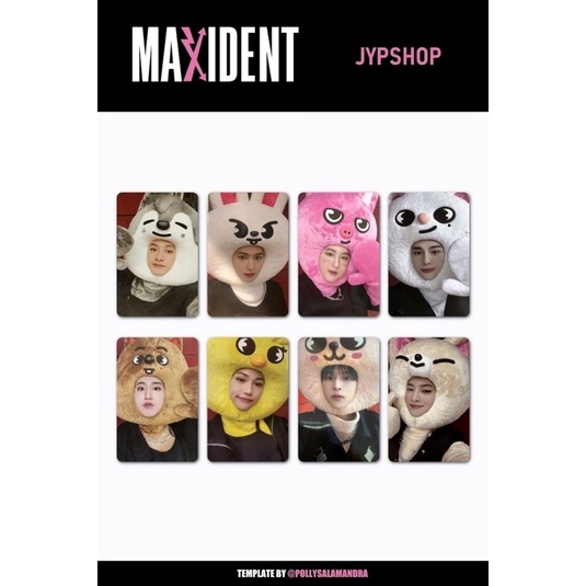 CARD Straykids Maxident - Có sẵn chính hãng