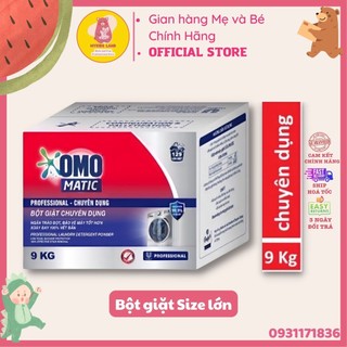 [Hoả Tốc] BỘT GIẶT OMO 9KG CHUYÊN DỤNG cho máy cửa trên, cửa trước, giặt tay 9 kí