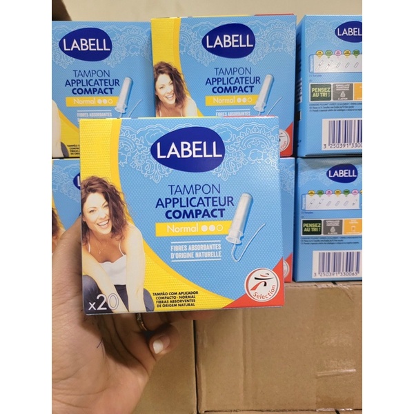 TAMPON LABELL DÀNH CHO NGÀY ÍT CÓ CẦN ĐẨY 20M
