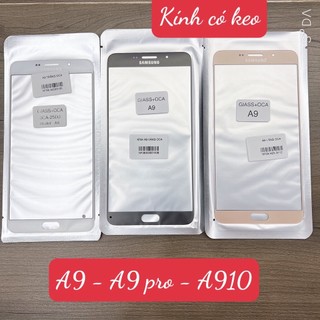 Kính ép có keo oca samsung a9 -a910 - a9 pro - giá sỉ - giá rẻ