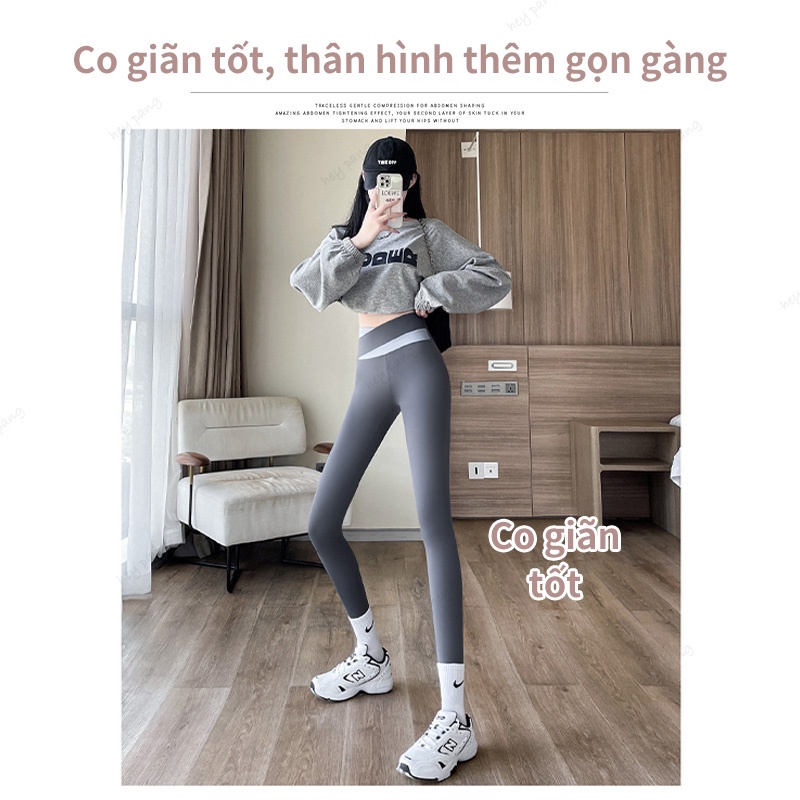 Quần legging nữ thể thao yoga siêu nâng mông giúp khoe body tôn dáng HEYPANG VN0101