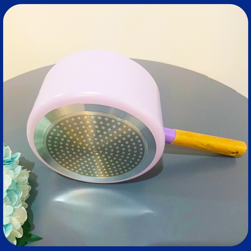 Nồi bếp từ đúc Ceramic chống dính vân đá tím ,sử dụng được mọi loại bếp