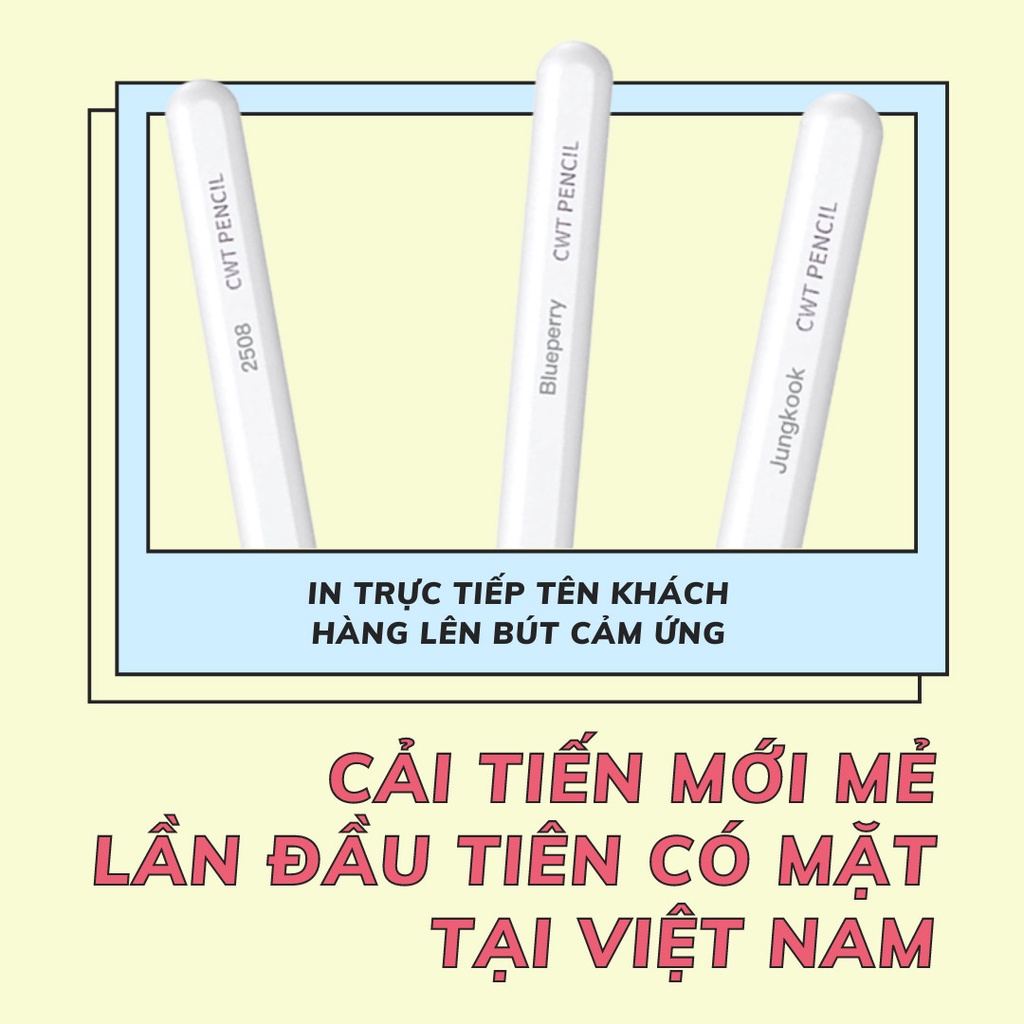 CUSTOMIZE Tên Lên Bút Theo Yêu Cầu