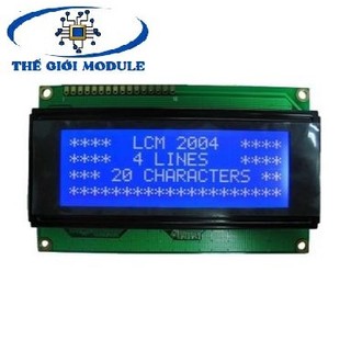 Màn hình lcd 2004 5v màu xanh dương