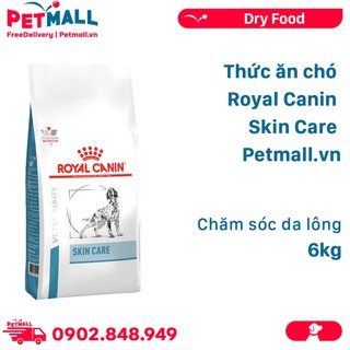 Thức ăn chó Royal Canin Skin Care 6kg - Chăm sóc da lông Petmall