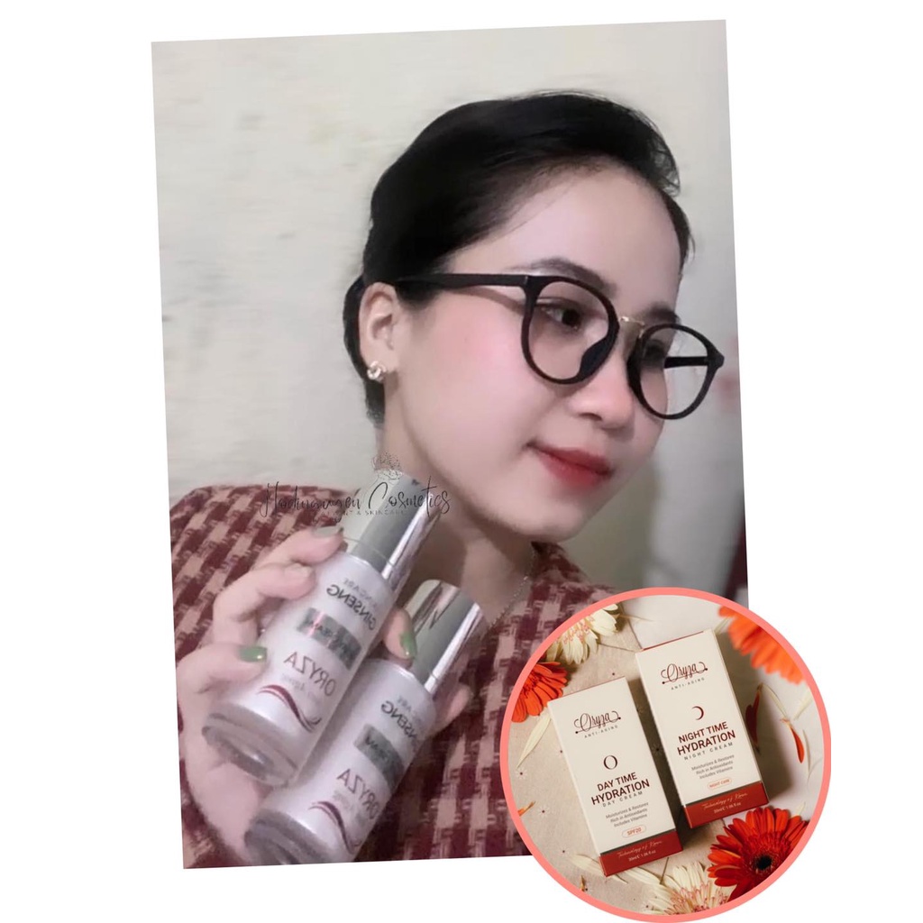 Bộ Kem Dưỡng Da Ngày Đêm ORYZA Ngọc Sâm 30ml