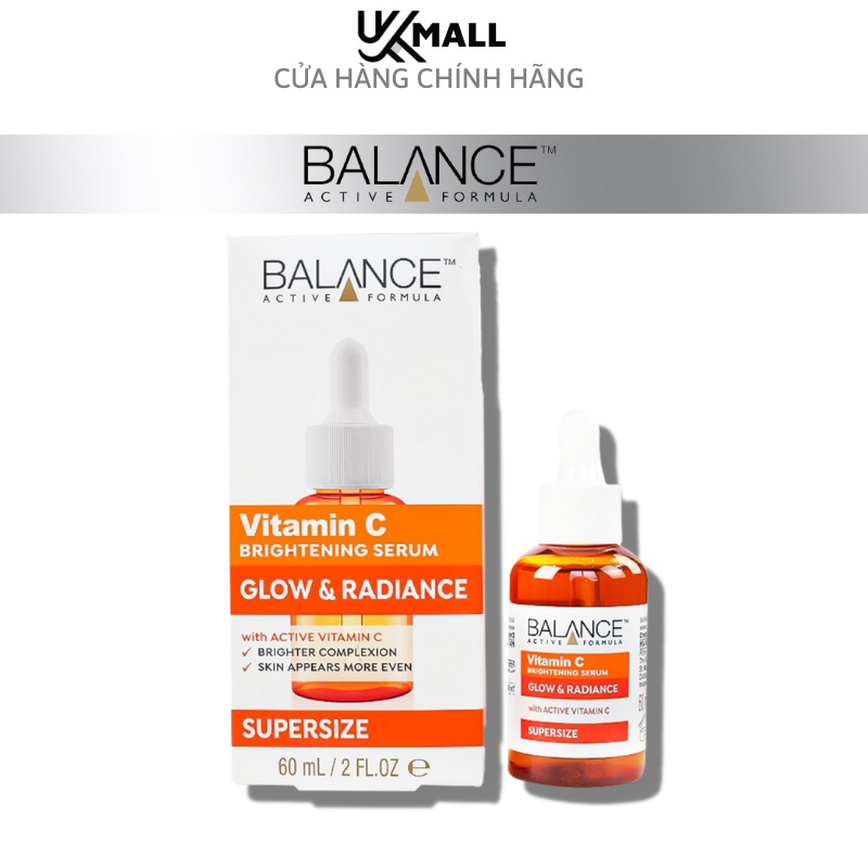 SERUM VITAMINC DƯỠNG SÁNG DA,MỜ THÂM BRIGHTENING BALANCE ACTIVE FORMULA 60ML